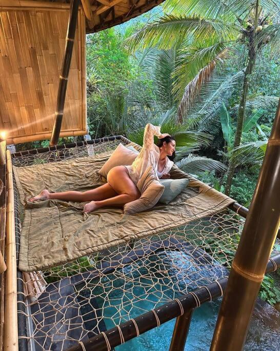 Villa Eco Bamboo Island Bali - Bamboo House #4 Selat Exterior foto